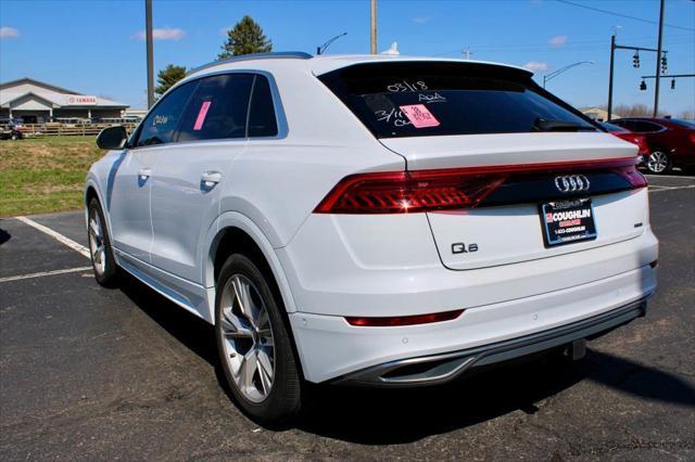 used 2023 Audi Q8 car, priced at $59,563