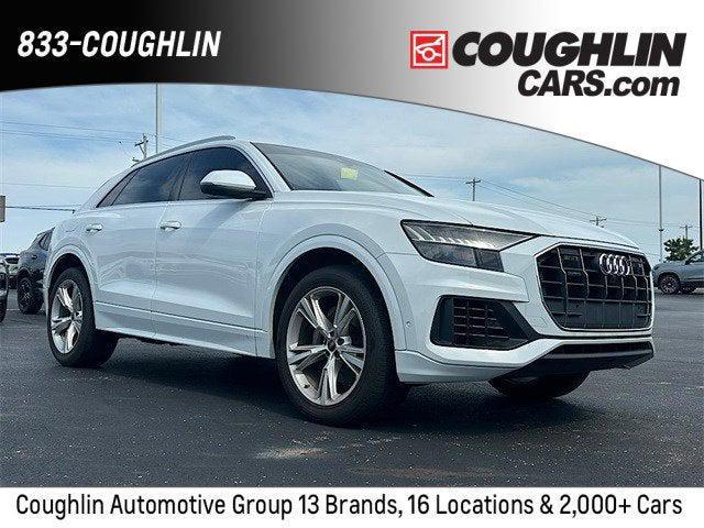 used 2023 Audi Q8 car, priced at $53,908
