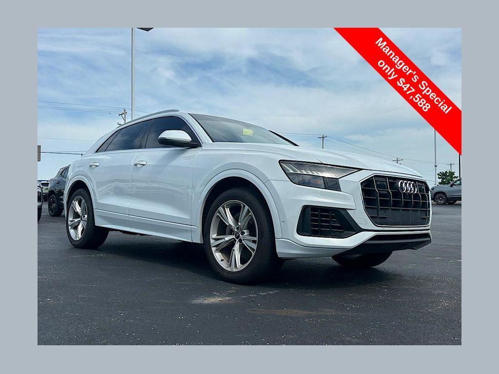 used 2023 Audi Q8 car, priced at $47,588