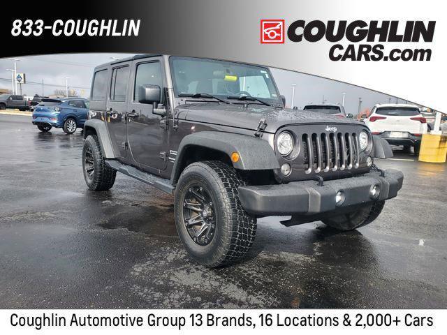 used 2018 Jeep Wrangler JK Unlimited car, priced at $23,500