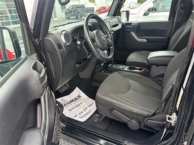 used 2015 Jeep Wrangler Unlimited car, priced at $17,612