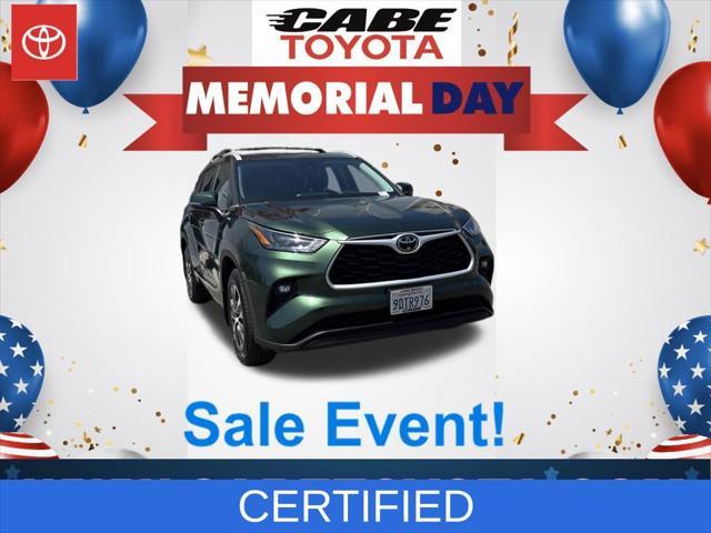 used 2023 Toyota Highlander car, priced at $35,398