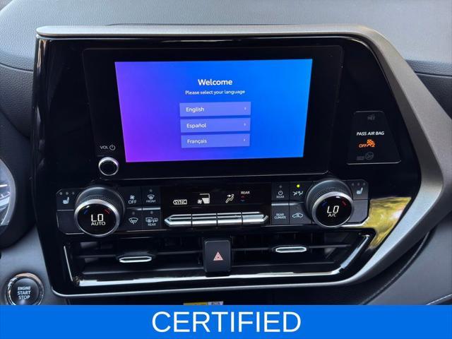 used 2023 Toyota Highlander car, priced at $35,398