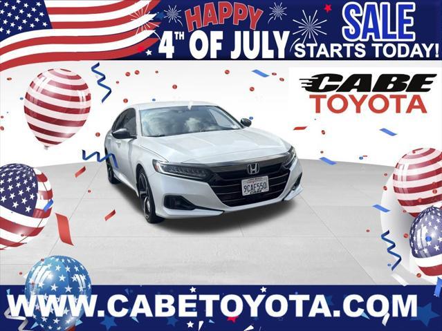 used 2022 Honda Accord car, priced at $24,998