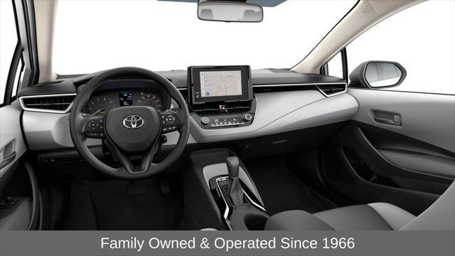 new 2025 Toyota Corolla Hybrid car, priced at $26,734