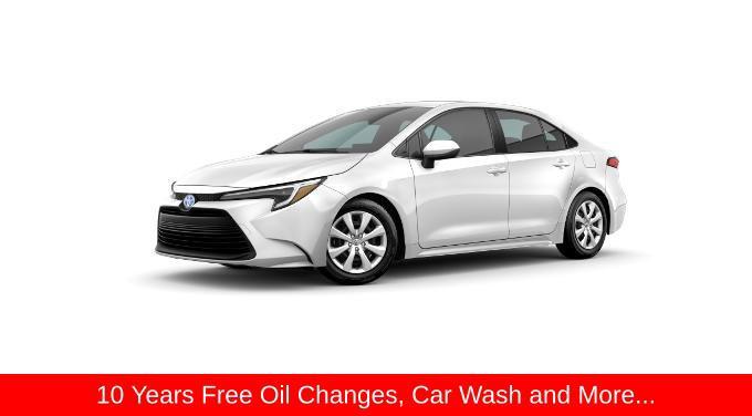 new 2024 Toyota Corolla Hybrid car, priced at $24,839