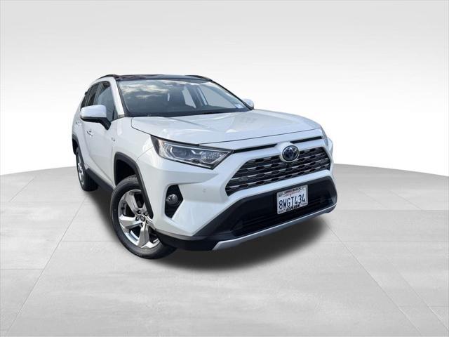 used 2021 Toyota RAV4 Hybrid car, priced at $33,998