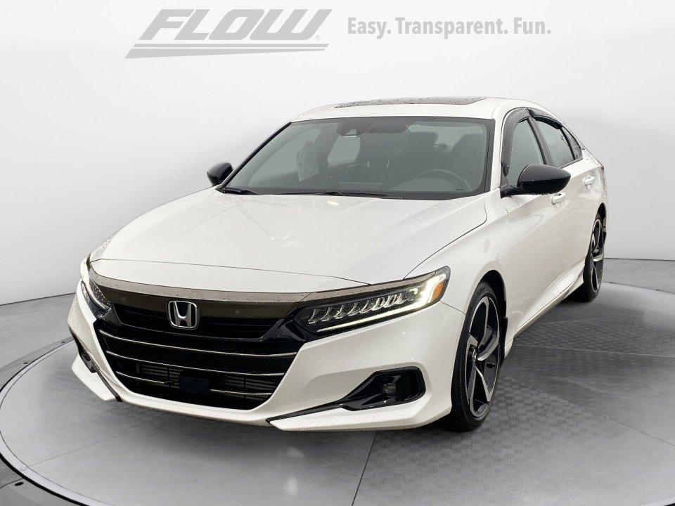 used 2021 Honda Accord car, priced at $27,999