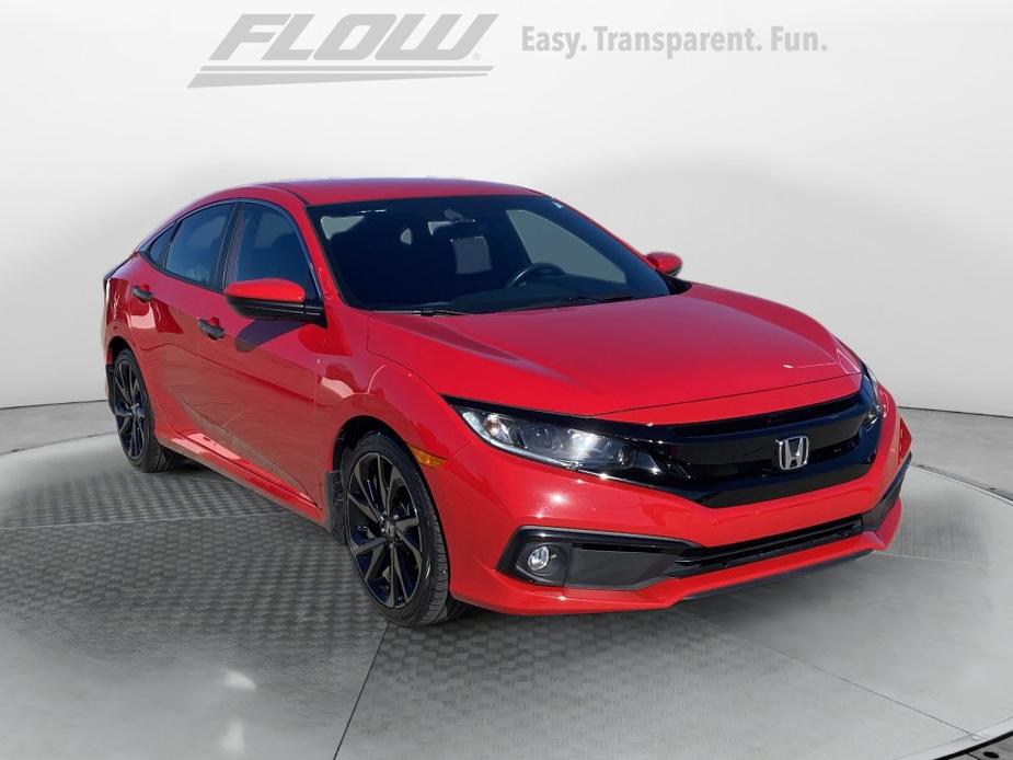 used 2021 Honda Civic car, priced at $22,649