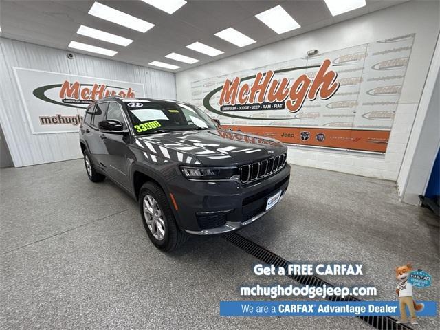 used 2022 Jeep Grand Cherokee L car, priced at $33,715