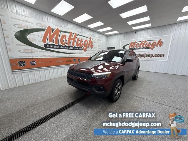 used 2022 Jeep Compass car, priced at $22,824