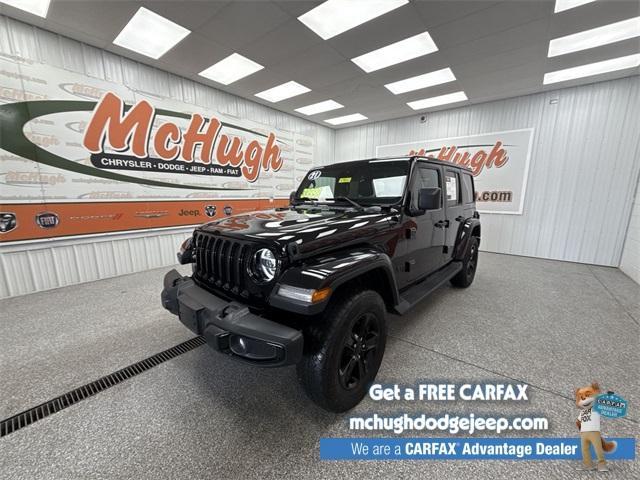 used 2021 Jeep Wrangler Unlimited car, priced at $32,955
