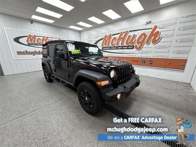 used 2023 Jeep Wrangler car, priced at $29,887