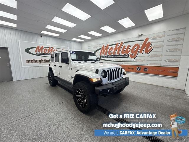 used 2021 Jeep Wrangler Unlimited car, priced at $35,294