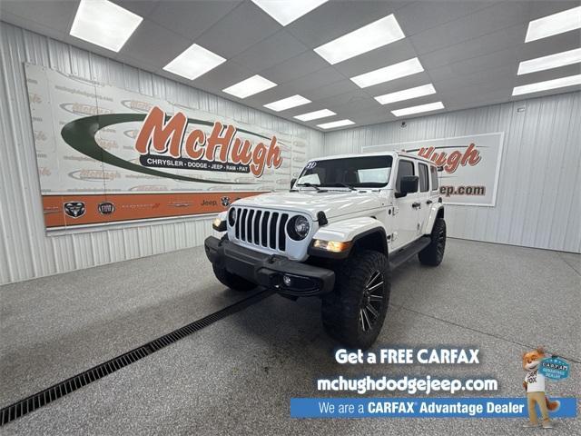 used 2021 Jeep Wrangler Unlimited car, priced at $35,294