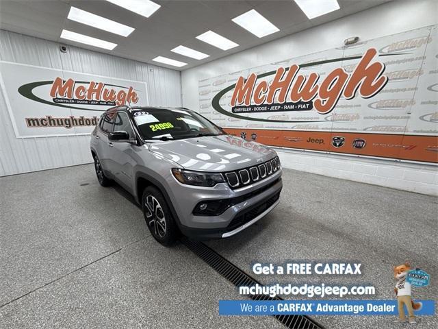 used 2022 Jeep Compass car, priced at $24,998