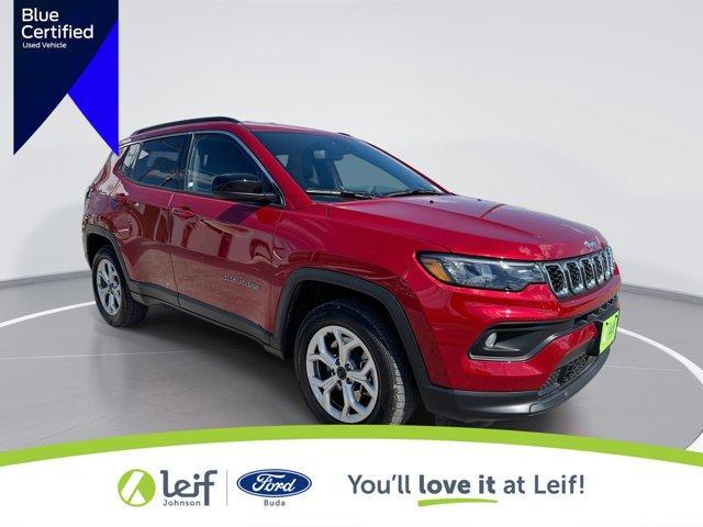 used 2025 Jeep Compass car, priced at $21,900