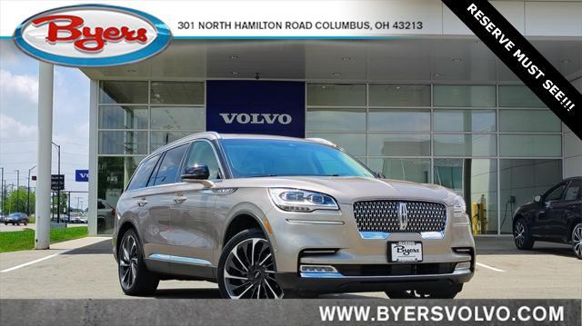 used 2021 Lincoln Aviator car, priced at $35,900