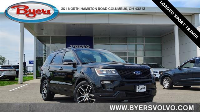 used 2018 Ford Explorer car, priced at $18,900