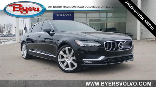 used 2019 Volvo S90 car, priced at $19,900