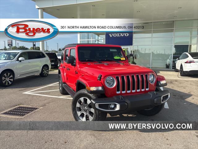 used 2021 Jeep Wrangler Unlimited car, priced at $31,900