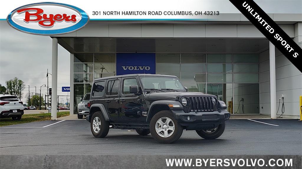 used 2020 Jeep Wrangler Unlimited car, priced at $24,500