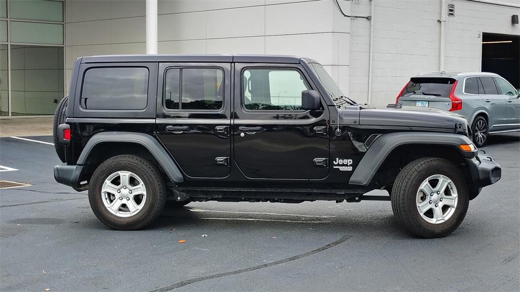 used 2020 Jeep Wrangler Unlimited car, priced at $23,500
