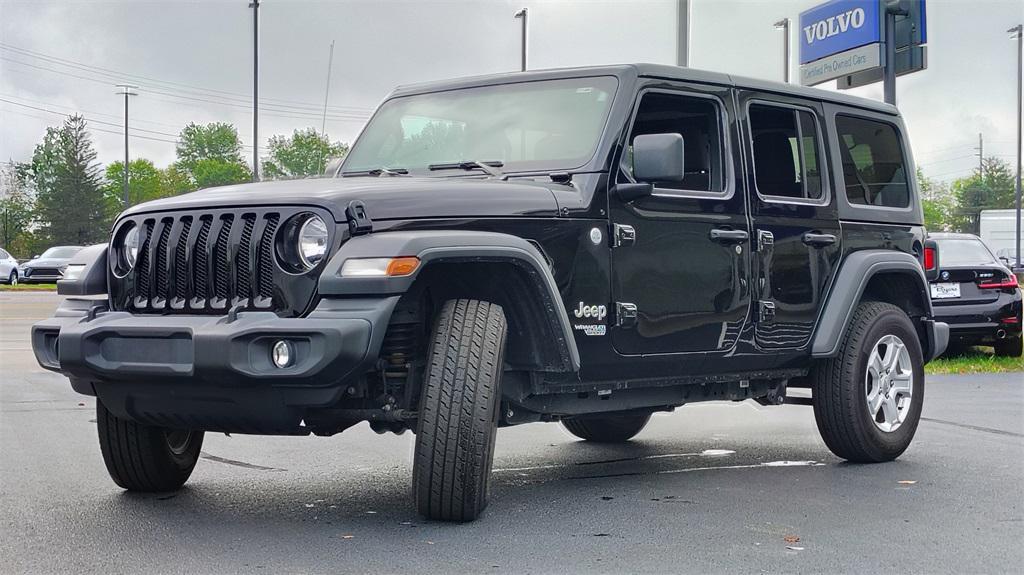 used 2020 Jeep Wrangler Unlimited car, priced at $23,500