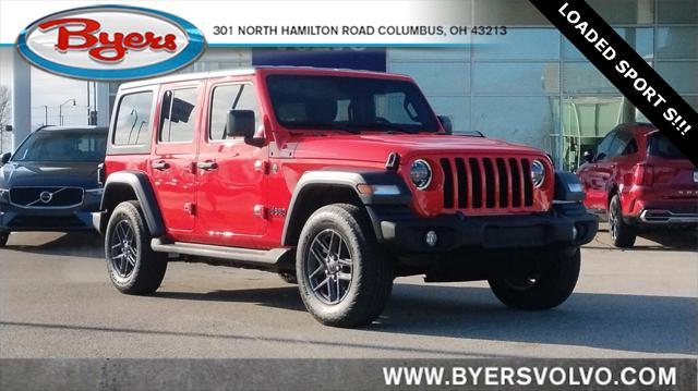 used 2024 Jeep Wrangler car, priced at $31,500