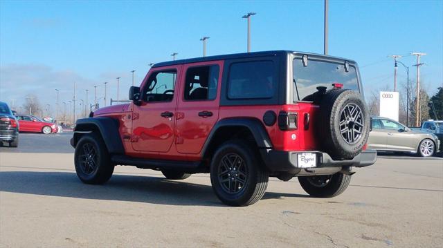 used 2024 Jeep Wrangler car, priced at $31,500