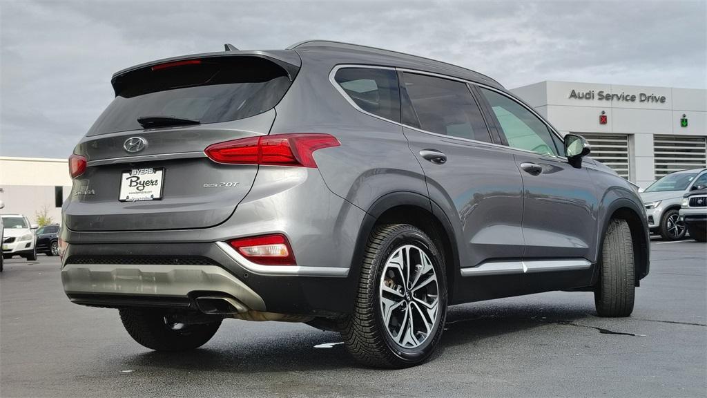 used 2019 Hyundai Santa Fe car, priced at $13,500