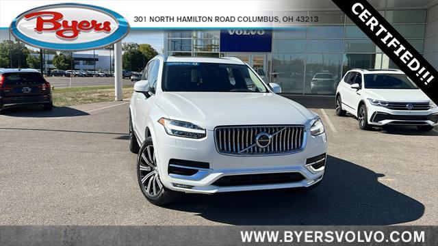 used 2024 Volvo XC90 car, priced at $49,500