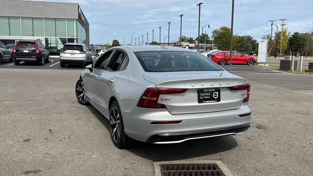 used 2024 Volvo S60 car, priced at $29,500