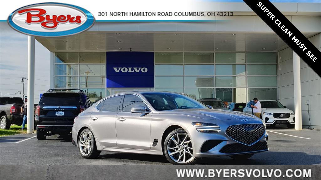 used 2022 Genesis G70 car, priced at $25,900