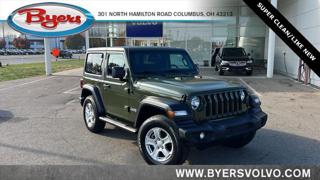 used 2021 Jeep Wrangler car, priced at $26,500