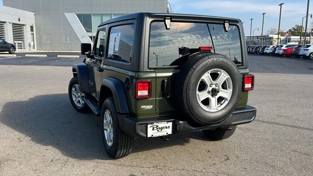 used 2021 Jeep Wrangler car, priced at $26,500