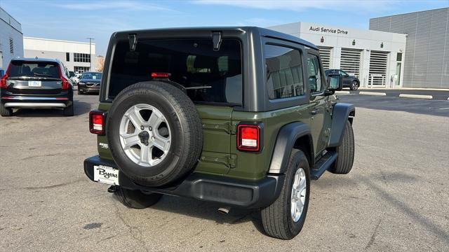 used 2021 Jeep Wrangler car, priced at $26,500