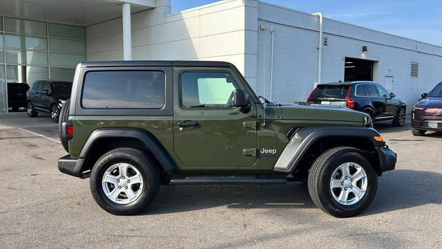 used 2021 Jeep Wrangler car, priced at $26,500