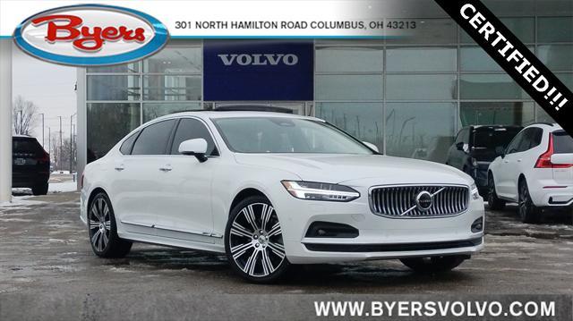 used 2022 Volvo S90 car, priced at $37,500