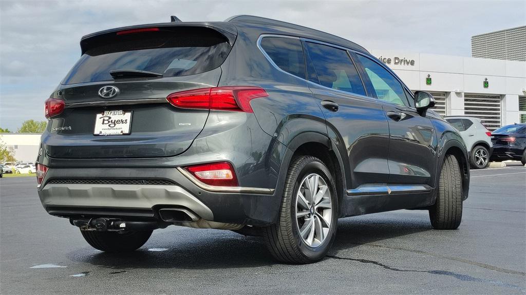 used 2020 Hyundai Santa Fe car, priced at $17,900
