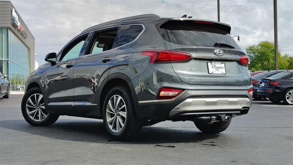 used 2020 Hyundai Santa Fe car, priced at $17,900