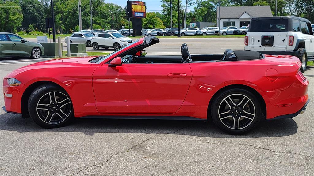 used 2022 Ford Mustang car, priced at $19,500
