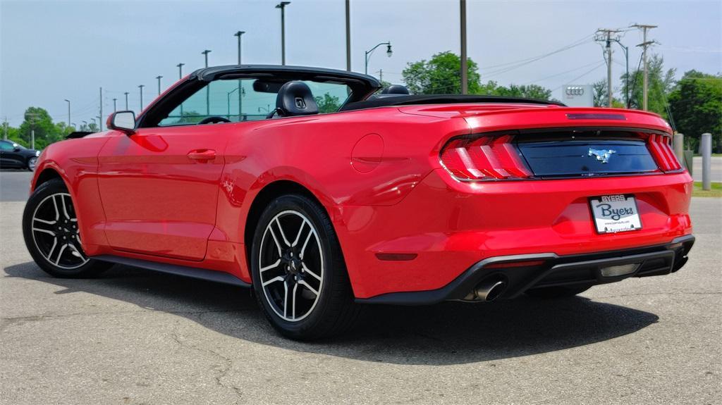 used 2022 Ford Mustang car, priced at $19,500