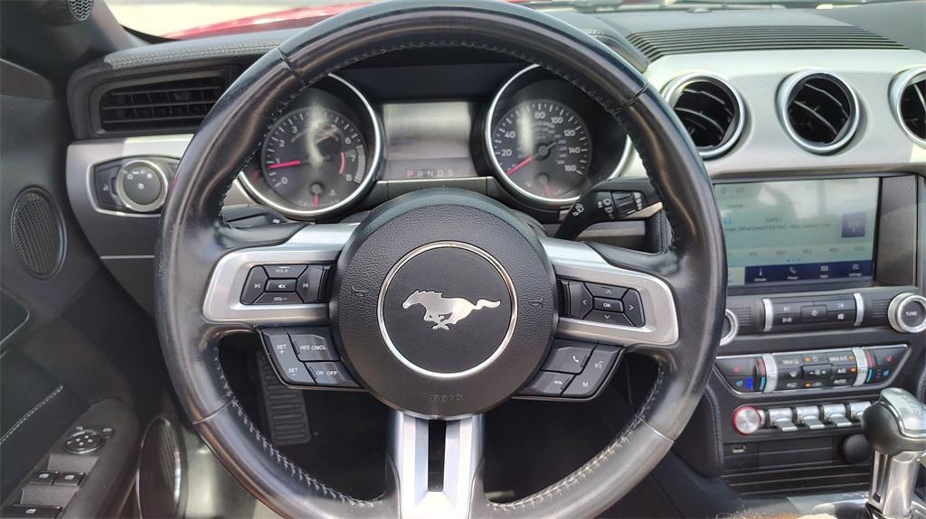 used 2022 Ford Mustang car, priced at $19,500