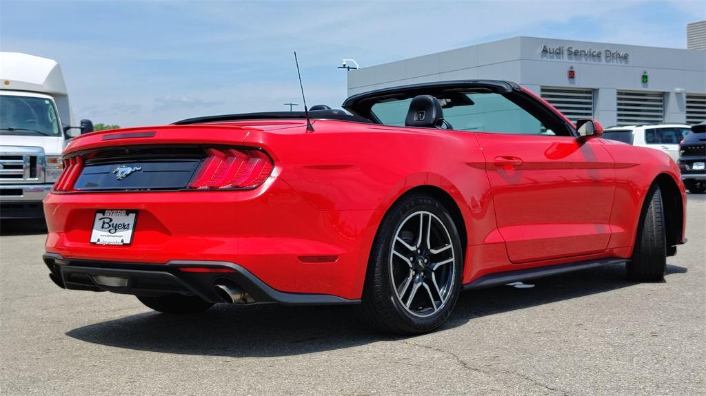 used 2022 Ford Mustang car, priced at $19,500
