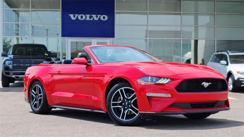 used 2022 Ford Mustang car, priced at $19,500