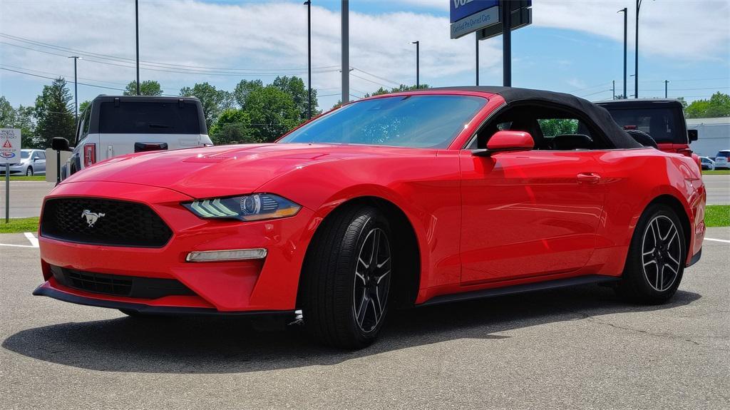 used 2022 Ford Mustang car, priced at $19,500