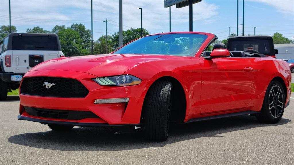 used 2022 Ford Mustang car, priced at $19,500