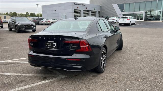 used 2024 Volvo S60 car, priced at $37,900