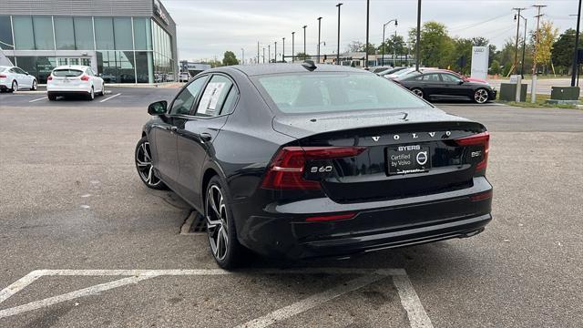 used 2024 Volvo S60 car, priced at $37,900